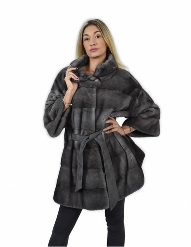Cappotto mantella visone - cappotto,