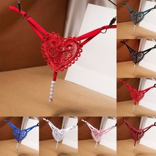 Mutandine donna sexy perizoma mutandine traspiranti all'uncinetto intimo perla n