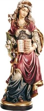 STATUA DI SANTA EULALIA CM 20