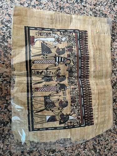 Papiro egizio originale arte - papiro,