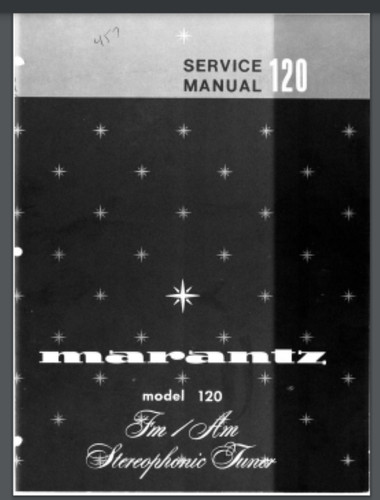 Marantz model 120 stereo - model, fm