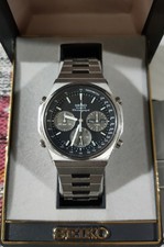 Seiko Speedy Chronograph 7A38-7000 Quartz Vintage Rare Full Set Completo Genn 84