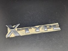 JAGUAR X-TYPE X TYPE XTYPE LOGO SIGLA EMBLEMA FREGIO STEMMA SCRITTA BADGE TARGA