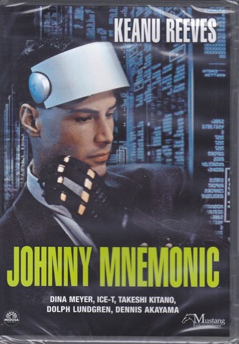 Dvd johnny mnemonic con - dvd, keanu