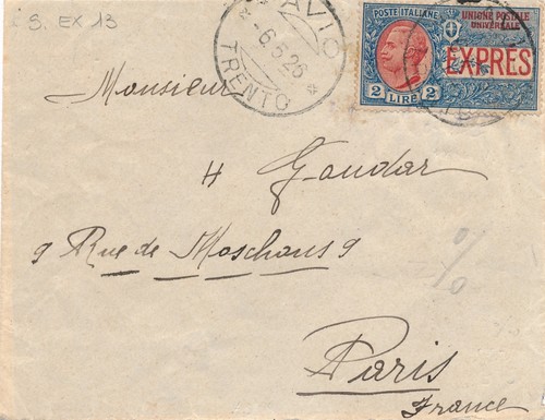 Italia regno 1926 busta avio - 1926,