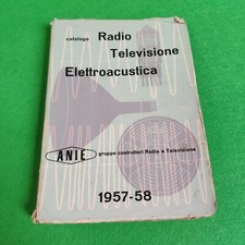 CATALOGO ELETTRONICA RADIO GIRADISCHI TV 1957 1958 STEREO TELEVISIONE VALVOLE ?