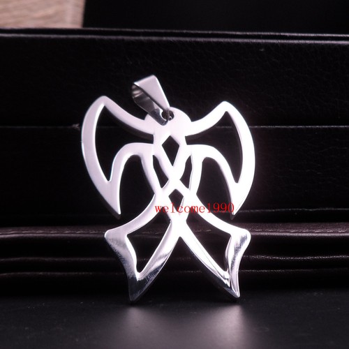 Collana grande doppia ascia - collana,