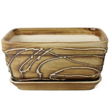 Ciotola Piante Con Sottobicchieri - Vaso per Ceramica - Fiori da