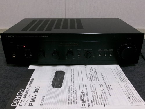 Denon pma 390 integrated - denon,