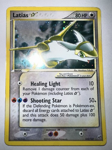 Pokemon latias gold star - pokemon,