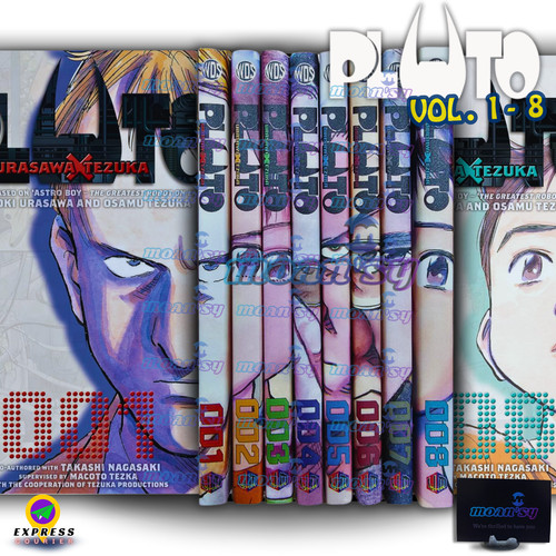 Pluto volume manga inglese - 1-8,