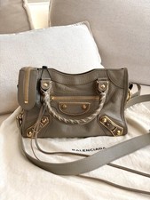 Balenciaga City Mini In Grigio