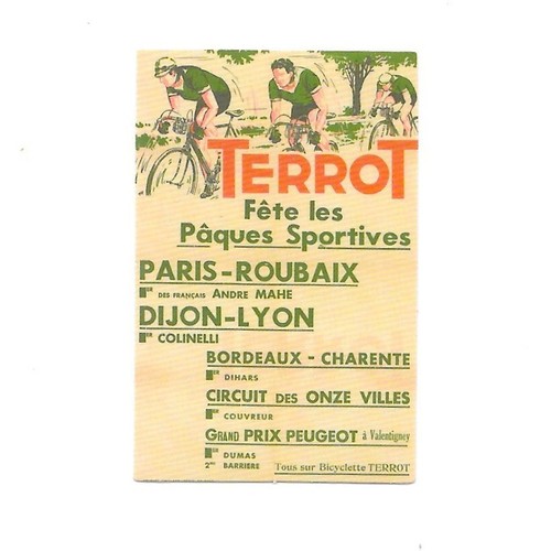 Adesivo terrot bicycles - terrot,
