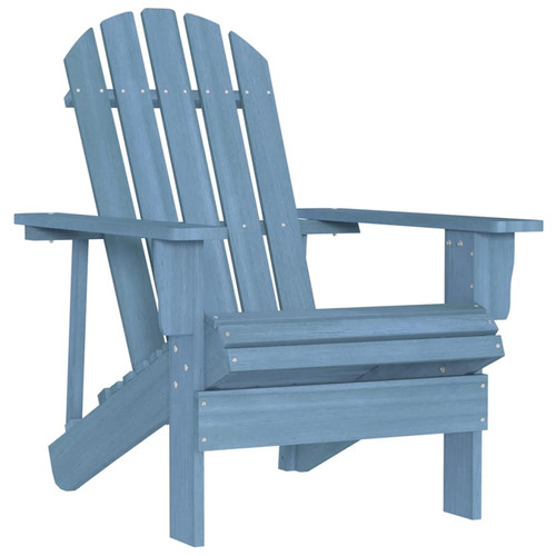 Sedia adirondack blu legno - adirondack,