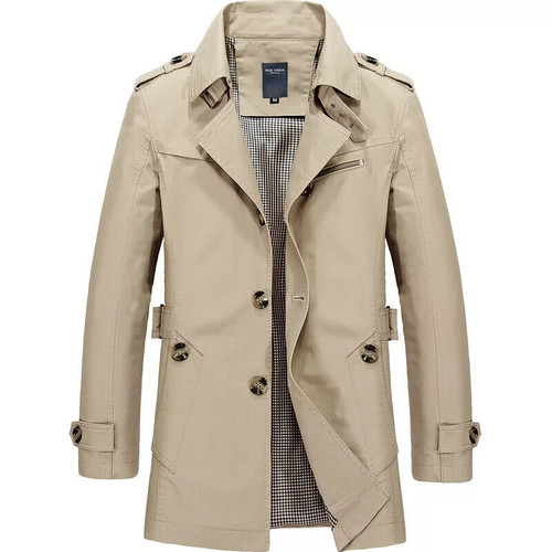 Elegante trench uomo - elegante,