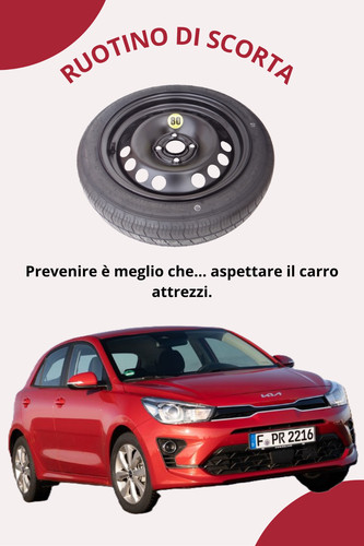 Ruotino scorta per kia - di,