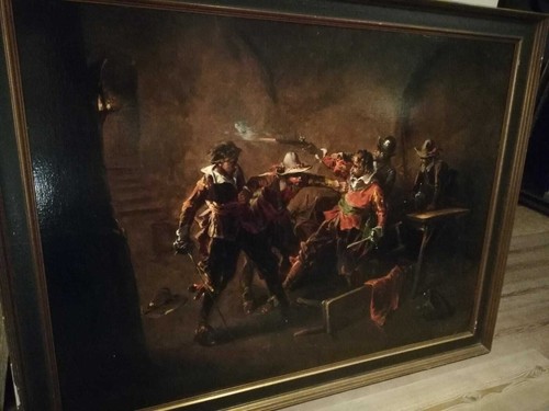 Dipinti antichi louis gontier - dipinti,