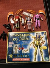 Saint Seiya Cloth Myth Scorpione Gold Action Figure Italia con figure sfuse