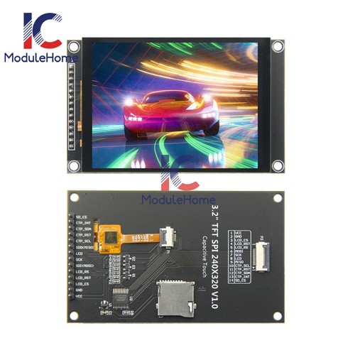 Modulo display lcd spi seriale - modulo,