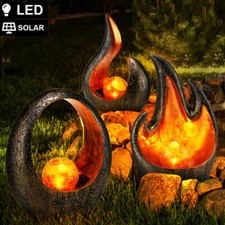 3er Set LED Solare Lampade