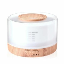 UMIDIFICATORE DIFFUSORE AROMI 500 ML DIFFUSORE OLI ESSENZIALI ULTRASUONI LEGNO