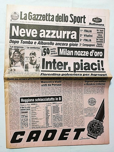 Gazzetta dello sport - dello,