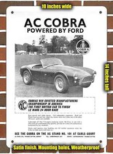 Metal Sign - 1964 AC Cobra