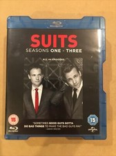 SUITS Season 1-3 Blu Ray (ALL