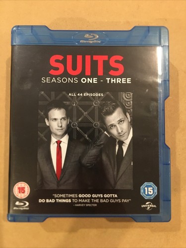Suits season blu ray - suits, 1-3