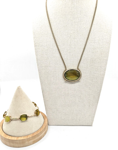 Set collana bracciale - e,