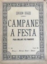 spartito antico - campane a
