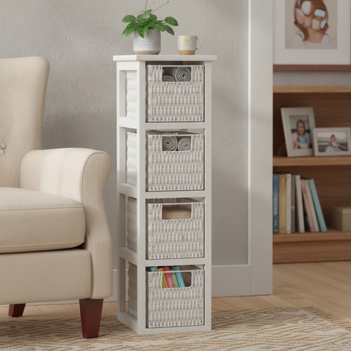 Cassettiera bagno cestini - cassettiera,