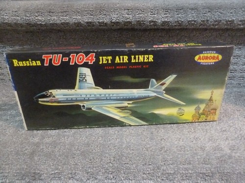 Aurora russian 104 jet air - aurora, tu-104