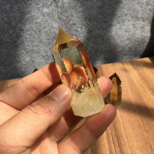 1pz quarzo citrino fumè - citrino,