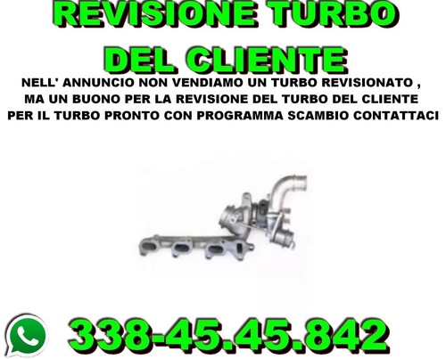 Turbina turbocompressore vv15 - turbocompressore,