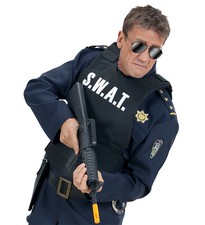 costume accessori carnevale uomo giubbotto antiproiettile SWAT