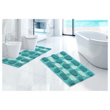 PARURE TAPPETO BAGNO 55x90 + 2
