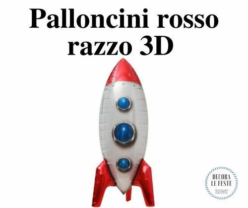 Palloncini razzo rosso - razzo, formato