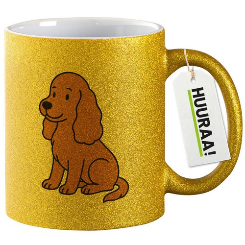 Tazza glitter cocker spaniel