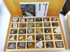 COLLEZIONE MINERALI E ROCCE DE