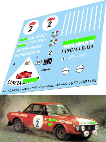 Decals per lancia - per,