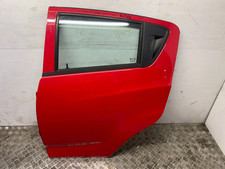B2582 PORTA PORTIERA POSTERIORE SINISTRA SX CHEVROLET SPARK 2009 2015 ROSSA