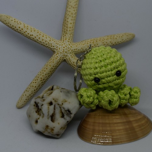 Portachiavi amigurumi forma - , di