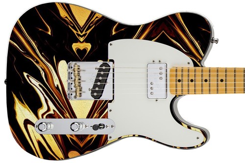 Guitar skin electric axe wrap - guitar,