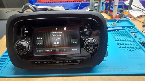 Riparazione autoradio uconnect - riparazione,