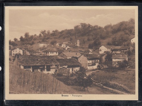 Cartolina brosso panorama - brosso,