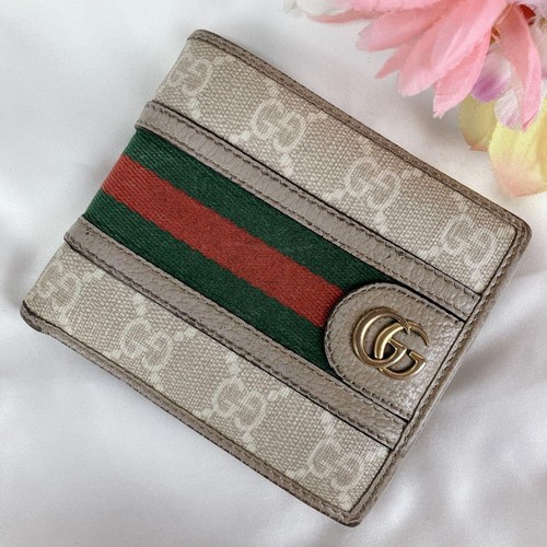 Portafoglio gucci check - gg,