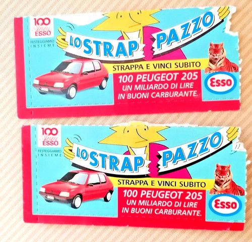 1991 concorso lotteria - esso, "