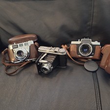 Lot Of 3 Film Cams W/
