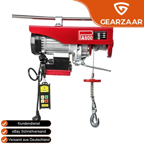 Verricello elettrico 300kg - verricello,
